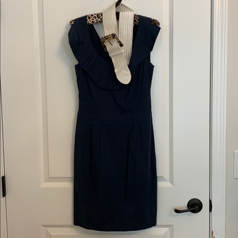 BCBG midnight blue dress